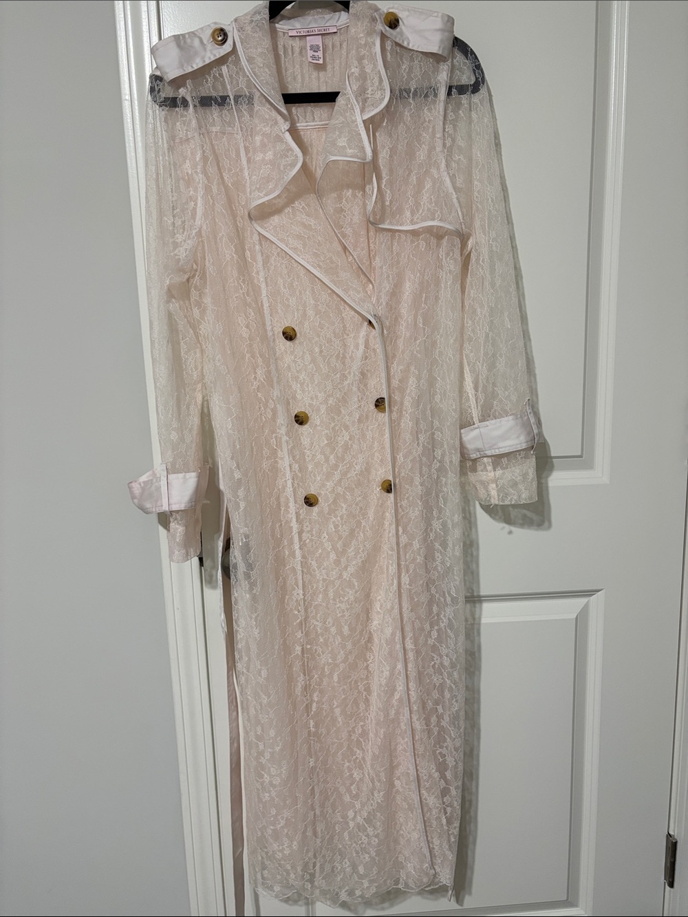 victoria secret lace trench coat - Picture 11 of 11